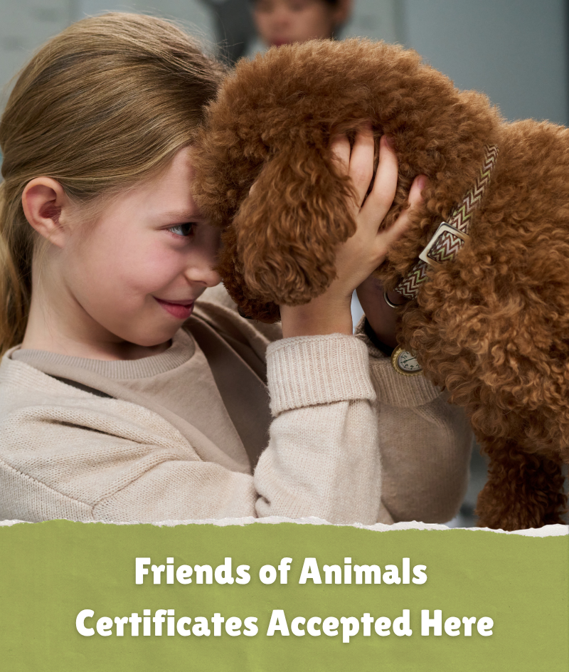 Friends of Animals Certificates Accepted | Resources and Links